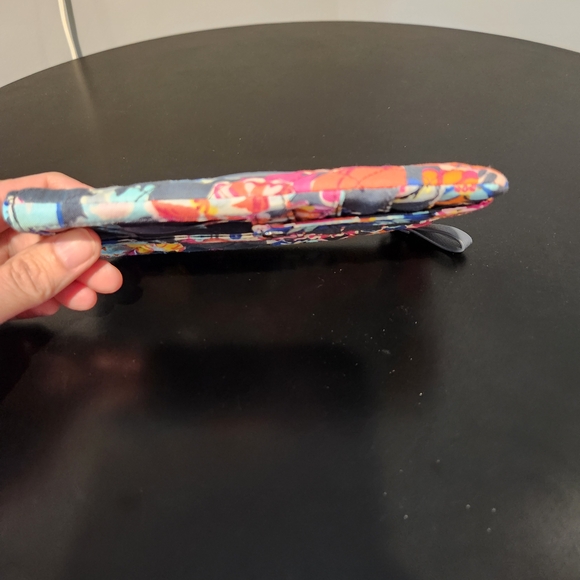 Vera Bradley Multicolor Floral Quilted Wristlet - Picture 2 of 4